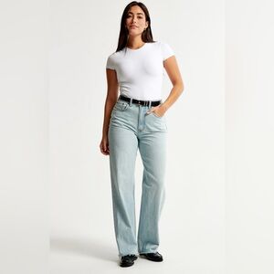 Abercrombie & Fitch loose high rise Jeans (Curve Love)